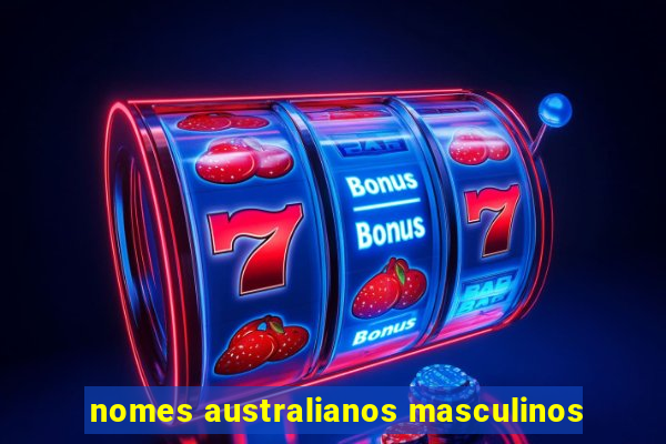 nomes australianos masculinos